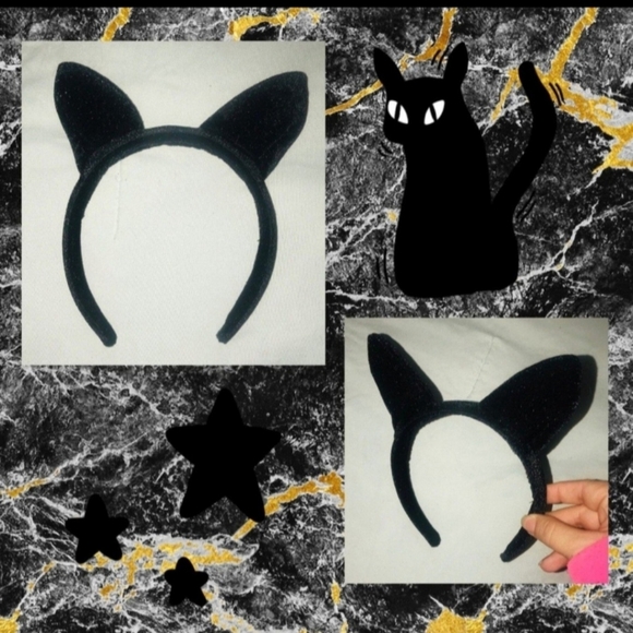 SUNNYWOOD BRAND "MOONLIGHT KITTEN!" WOMENS BLACK CAT COSTUME SIZE S/M NEW! - Picture 6 of 12